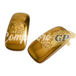 Pack 2 Lingotes de ORO 24K ½ de Onza.